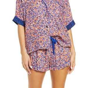NWT PJ Salvage Blueberry Fields PJ Top size S